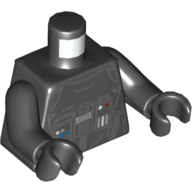Lego tělo, černá (6125680)